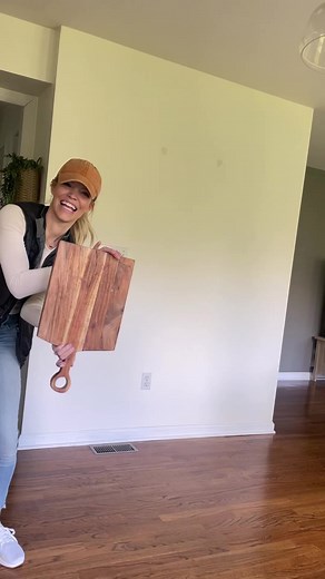 These wall mounted ledges are an awesome way to add functional storage without taking up a bunch of space in your home! What do y’all think?! **All of the details are in my story highlight on IG labeled “wall rack” **I made this custom to fit the size of our wall and since it’s right beside our kitchen I wanted it to be able to hold functional items like charcuterie boards, spices, cookbooks etc. You could easily slightly change the measurements and make a rack to hold wine bottles, garden suppl