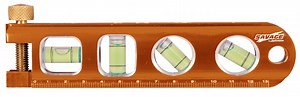 Swanson Savage 6" Magnetic Aluminum Pro Grade Torpedo Level with Clamp, Model TL041M