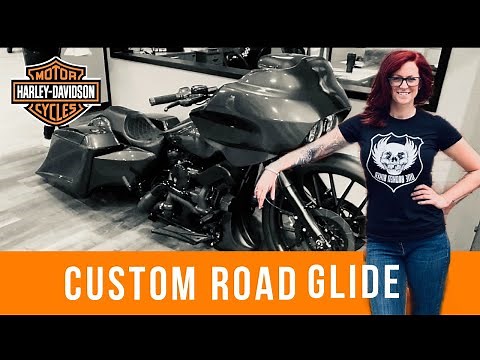 BIG WHEEL BAGGER- Custom Road Glide Harley Davidson RACE FUEL