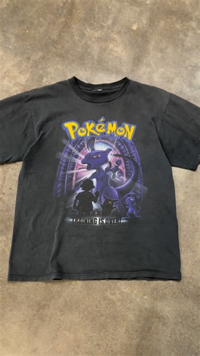 Kalop on Instagram: "1999 Pokémon: Mewtwo Strikes Back Movie Promo Tee #vintagepokémon #vintageclothing #pokémon"