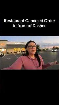 If I didn’t witness this firsthand, I would think the Door Dash app was glitching #saraelizabeth