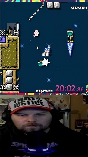 Beat this Shelljump Level in Super Mario Maker 2 #youtubeshorts #supermariomaker2 #kaizo