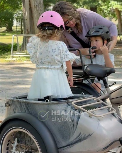 The Ultimate Family E-Bike Setup? MOD Sahara SideCar Family Ride