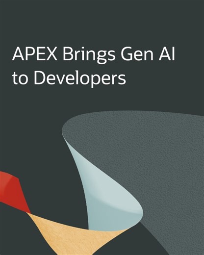 13K views · 48 reactions | Join Michael Hichwa and Andy Mendelsohn to learn how new #GenAI-powered low-code innovations in Oracle APEX can help developers create better apps in less time. Register now: https://social.ora.cl/61855XrBV | Oracle | Facebook