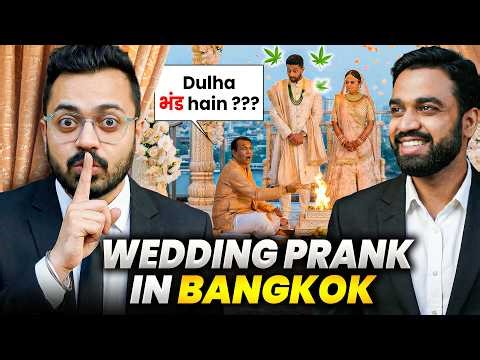 We Pranked Guests at an Indian Wedding in Bangkok 😂 | Because Why Not?