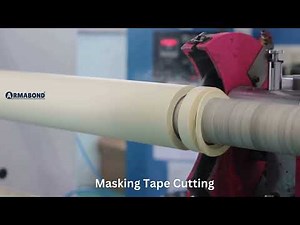Masking Tape Cutting process