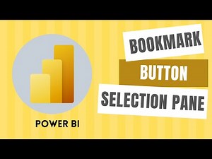 Change Visual with Bookmark Buttons in Power BI