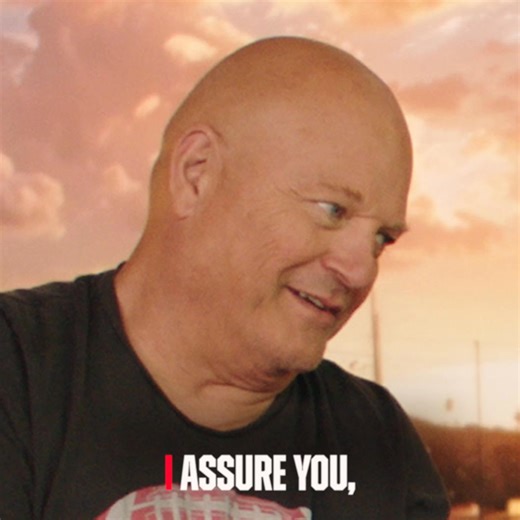 16K views · 18 reactions | Why would someone return to play college football at age 59? Mike Flynt talks about being the oldest linebacker in college history with Michael Chiklis, who plays him in the new movie The Senior, in theaters Sep 19. | Angel | Facebook