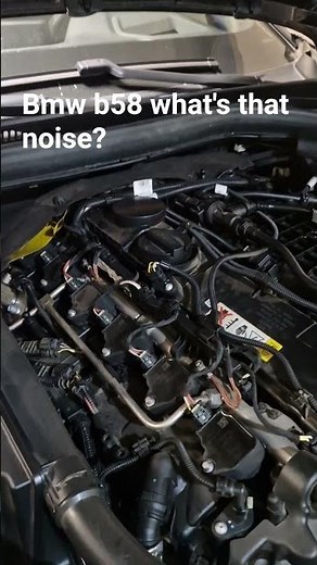 Bmw 540i b58 engine, problem with fluctuating idle speed and the noise ...