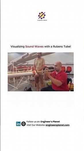 Visualizing Sound Waves with a Rubens Tube: A Musical Fire Show