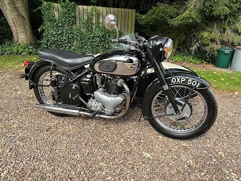 BSA A10 Watsonian Avon sidecar 1954