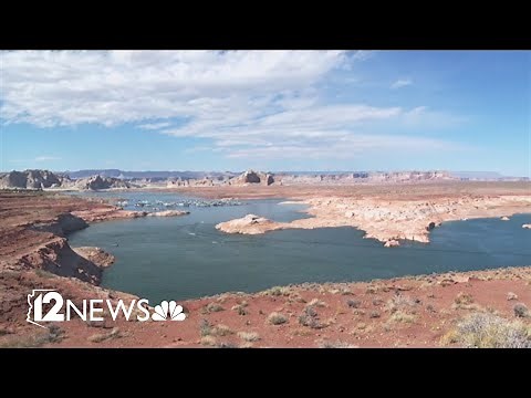Lake Powell water levels rising