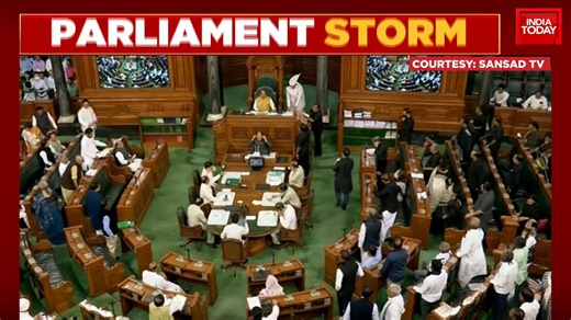 #BreakingNews | Opposition leaders create uproar in the Parliament. Placards and papers thrown at the Lok Sabha speaker. Supriya Bhardwaj with details BJP's Nalin Kohli shares his take on the issue. Listen in #ITVideo #Parliament | India Today