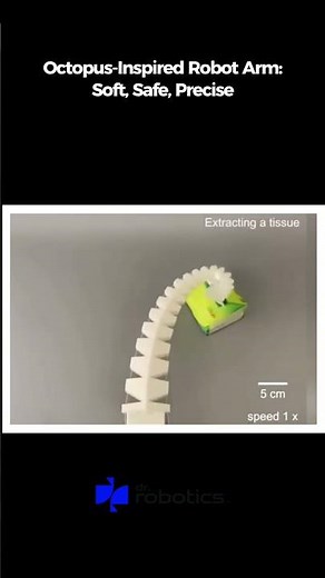 Octopus-Inspired Robot Arm 🐙🤖 | Soft Robotics Innovation