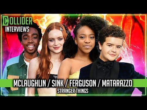 Stranger Things Season 4: Sadie Sink, Gaten Matarazzo, Caleb McLaughlin & Priah Ferguson Interview