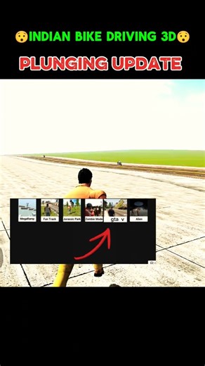 gta v mod 😯 in indian bike driving 3d ✅ #shorts