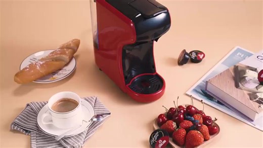Multi Capsule Coffee Machine Maker 3 in 1 Compatible Coffee Capsule Machine with Coffee Powder