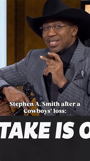#StephenASmith comes ready after a #Cowboys’ loss 😅 #NFL #NFLonESPN #football