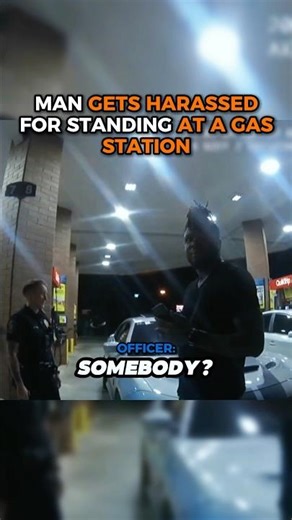 Man Gets Harassed For Standing At A Gas Station