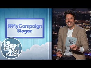 Hashtags: #MyCampaignSlogan