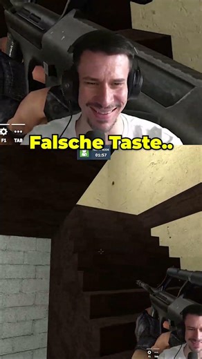 Das war die falsche Taste..