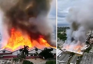 2.2K views | BREAKING NEWSWow! Just hours ago, a tremendous fire broke out in a…See more | TD | Facebook