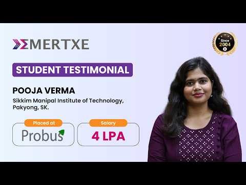 India’s Top Embedded Course | Pooja Verma Success Journey from Emertxe to Probus Smart Things