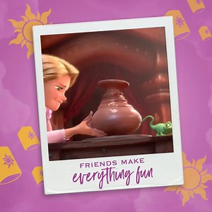 25K views · 49 shares | He’s a true-blue (or red or green) friend. | Rapunzel | Facebook