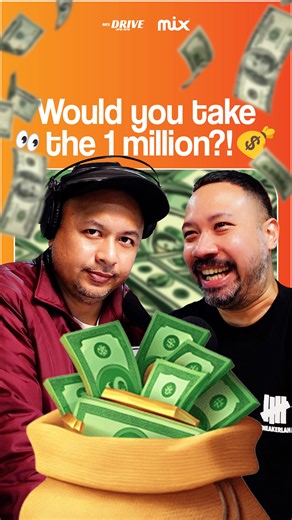 MIX on Instagram: "Hafiz says slow and steady wins the race. Guibo says go big or go home. 💸 So what’s your pick, RM1 million upfront or RM1,000 a week for life?🤔 #AstroAudio #MIXTodaysBestMusic #MIXApp"