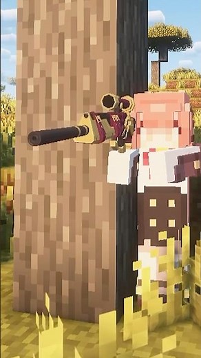 If Aru was in Minecraft #Shorts