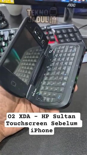 O2 XDA – HP Sultan Touchscreen Sebelum iPhone #TeknoJadul #HPJadul #Nostalgia2000an #Shorts
