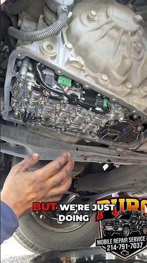 Transmission Pan Gasket Service: Quick & Easy Guide #shorts