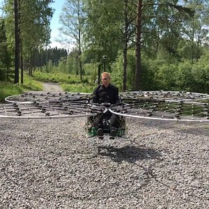 2.9M views · 37K shares | Watch this brave pilot survive his first flight in a DIY multicopter. | The Verge | Facebook