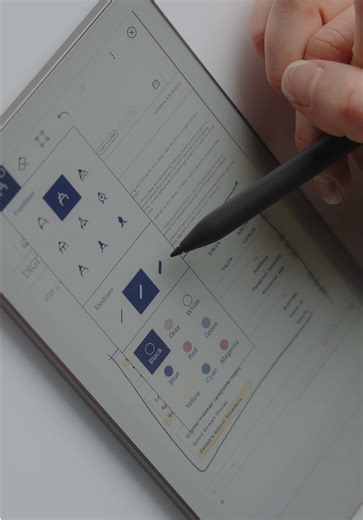 @reMarkable Paper Pro Move // Whether you’re organizing your life, writing things down, reading more books, or spending less time on social media, The Paper Pro Move is a simple way to kick off the new year with better habits. A purpose-built device for productivity, note-taking, and illustrating that gives me more control over my day by helping me write clearer task lists, read more, and stay focused, all in an ultra-portable form factor.