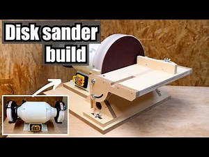 Turn your Bench Grinder into a Precision Disc Sander
