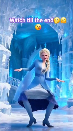 Elsa just unlocked her secret dance mode—ice out, vibes in!Elsa’s Epic Ice Palace Dance Glow-Up!❄️🕺😍