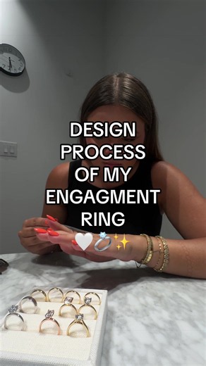I filmed the entire process of designing my custom engament ring 🤍✨💍 We worked with @Alexis Gallery in Toronto and their team made the process so much fun and less intimidating 🤍 #AlexisGalleryPartner #engagmentring #engagementringdesign #ringdesign