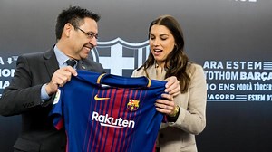 Alex Morgan disfrutó de la goleada del Barça en el Camp Nou