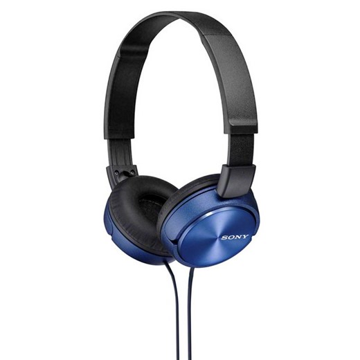 Buy Sony ZX310 On-Ear Headphones - Blue | Wired headphones | Argos