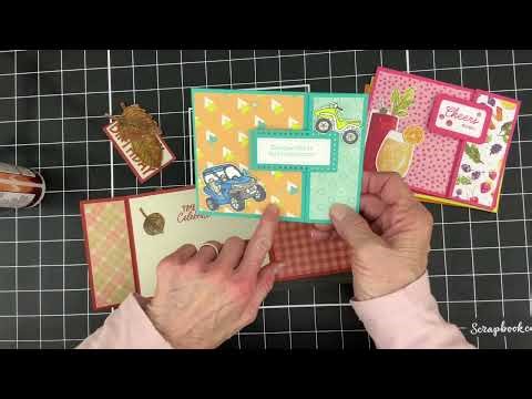 Offset Gate Fold - A Super Fast And Easy Fun Fold Card