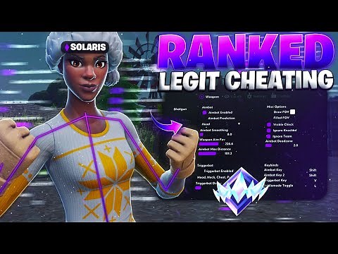 I Tried Fortnite Cheats In UNREAL Ranked... (Undetected Aimbot + ESP)