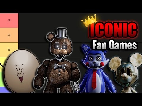 Ranking the Most ICONIC FNaF Fan Games of All Time