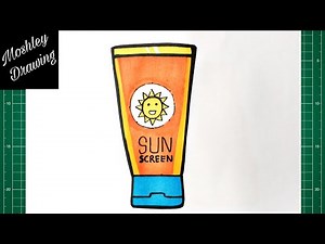 How to Draw a Sunscreen