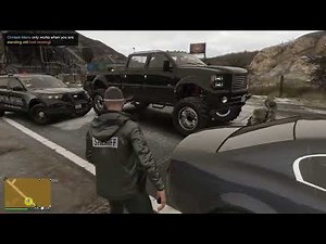 #GTAV - #LSPDFR - Rainy Night Patrol | High Speed Pursuit, Illegal Parking & Stolen Police Car Chase