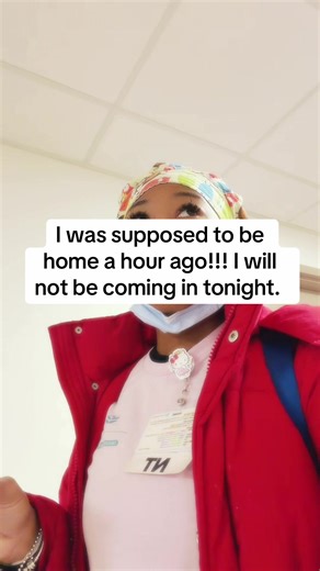 So my job provided transportation due to the snow. UM NO, Im still here a HOUR later... No boo. I love my job but I wont let nothing stress me out. Ill be staying home :) meanwhile amazon workers are getting paid to stay at home. #nursingassistant #nursing #cna