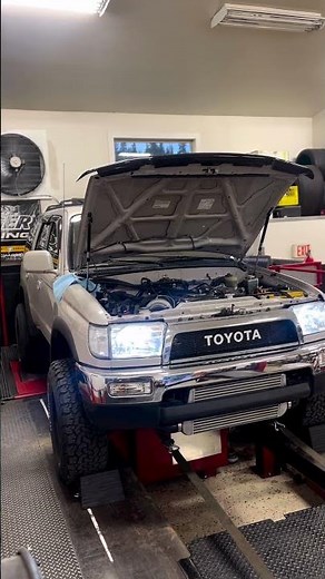 2JZ Swapped 4Rrunner!! #2jz #twinturbo #team4runner #4runner #toyota #supra