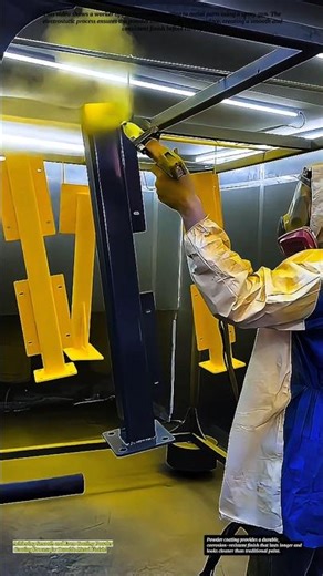 Achieving Smooth and Even Coating—Powder Coating Process for Durable Metal Finish!