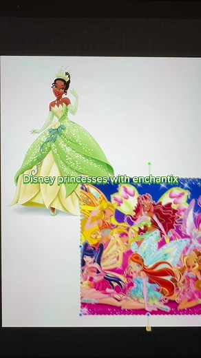 Drawing Tiana from Disney's Princess and the Frog | Winx Club