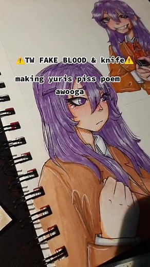 Exploring Yuri's Dark Poem - Doki Doki Literature Club Cosplay