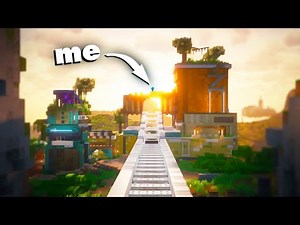 Building A Minecraft Solarpunk City